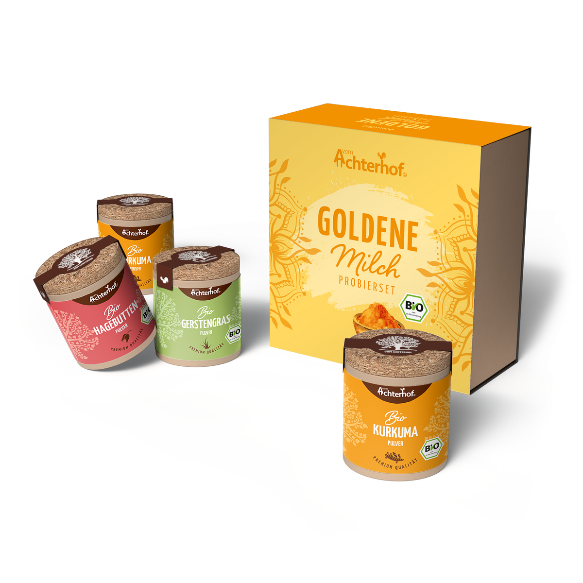 Goldene Milch Probierset Bio