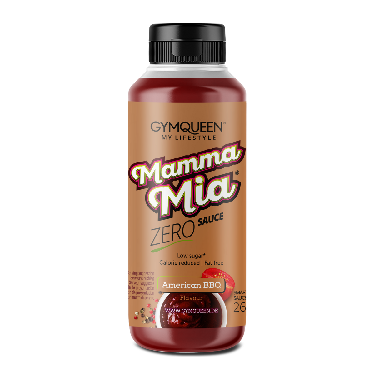 Mamma Mia Zero Saucen (265ml) American BBQ