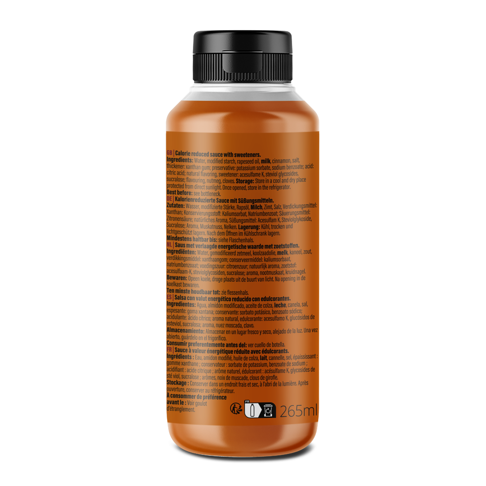 Mamma Mia Zero Saucen (265ml) Karamellkeks / Lotuskeks