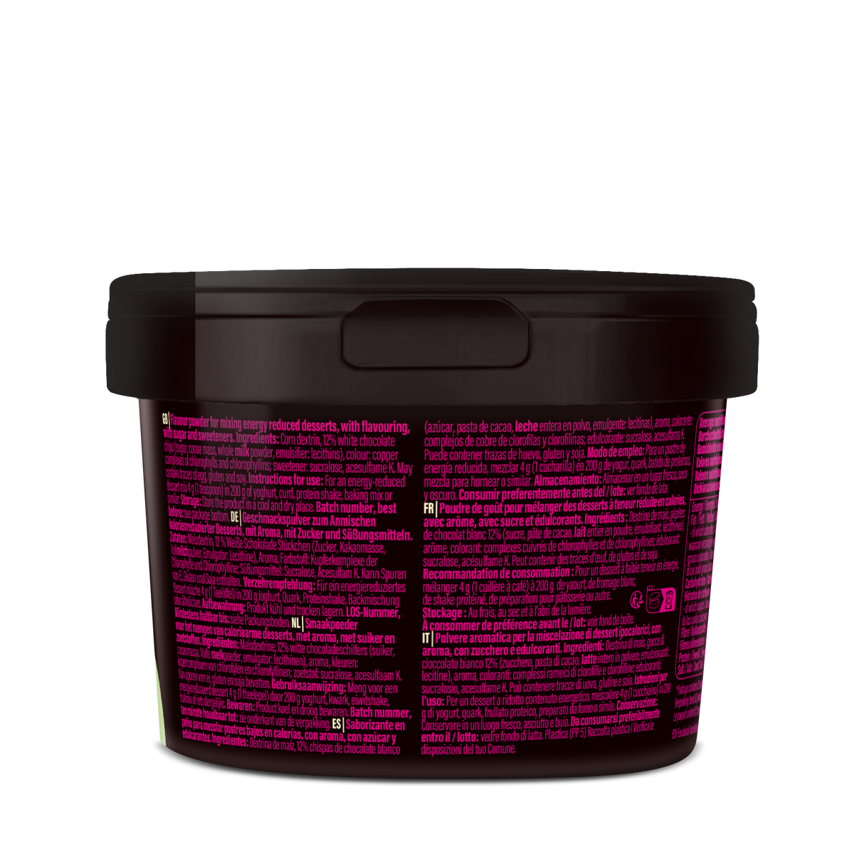 Flavy Powder (250g) Chunky Pistazie und weiße Schokolade