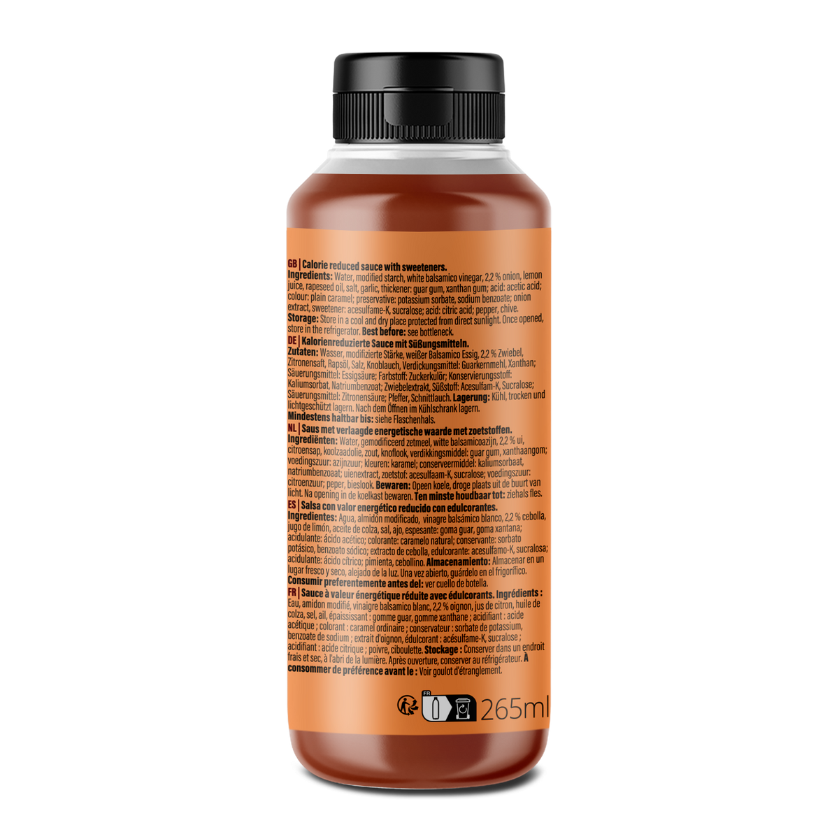 Mamma Mia Zero Saucen (265ml) süße Zwiebelsauce