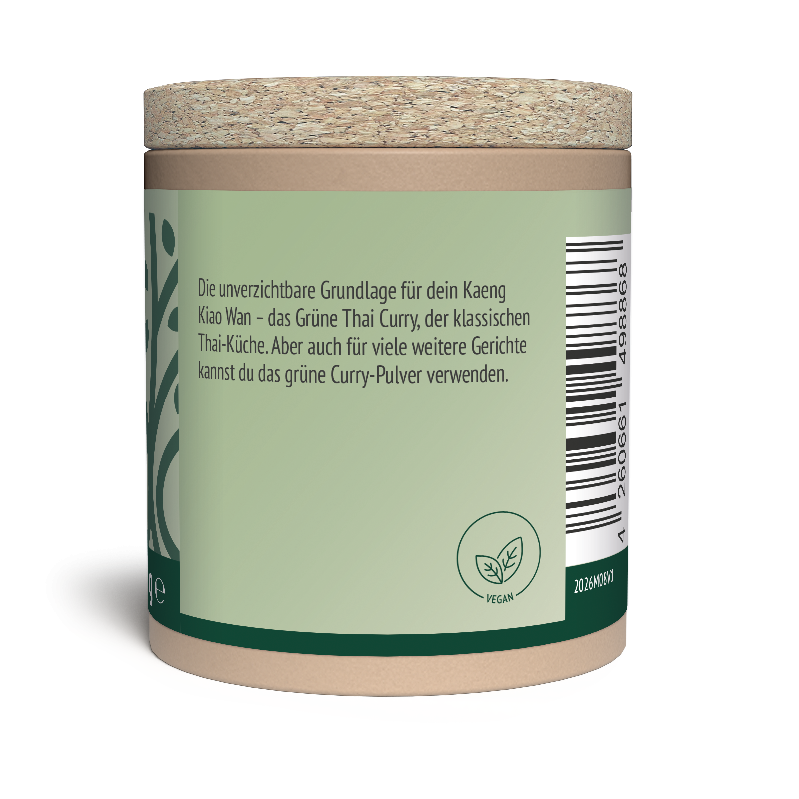 Grünes Curry Gewürzzubereitung (45g)
