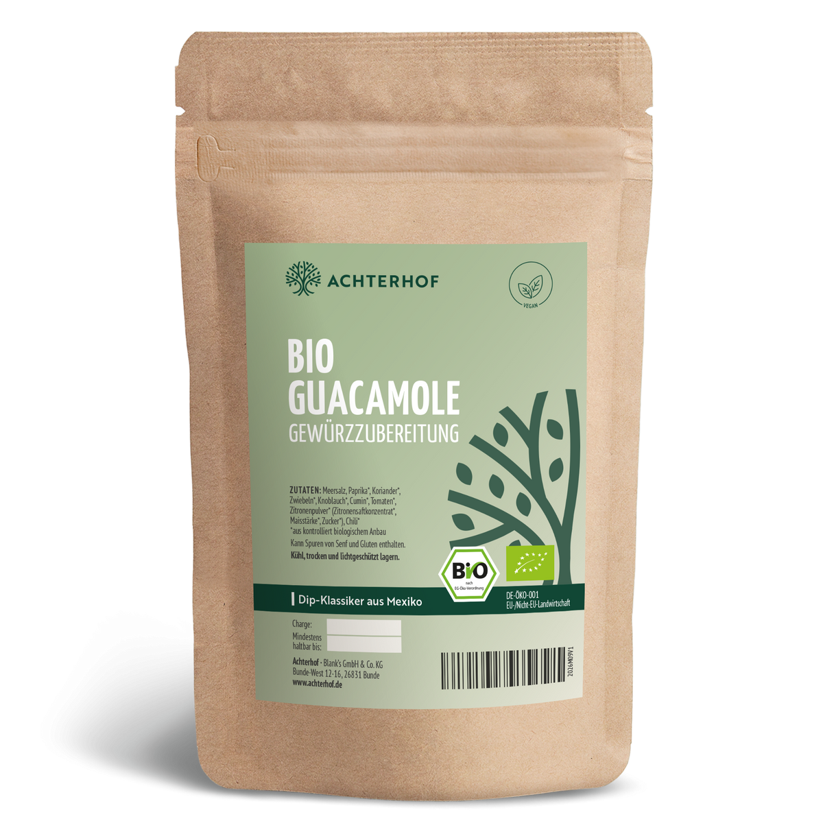 Guacamole Gewürzzubereitung Bio (100g)