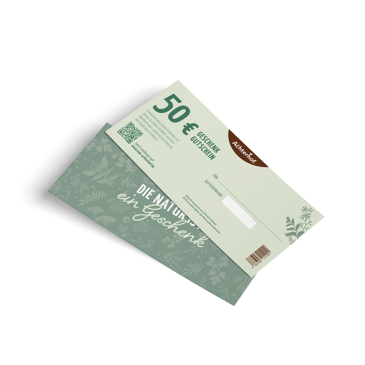 Geschenkgutschein 50 Euro