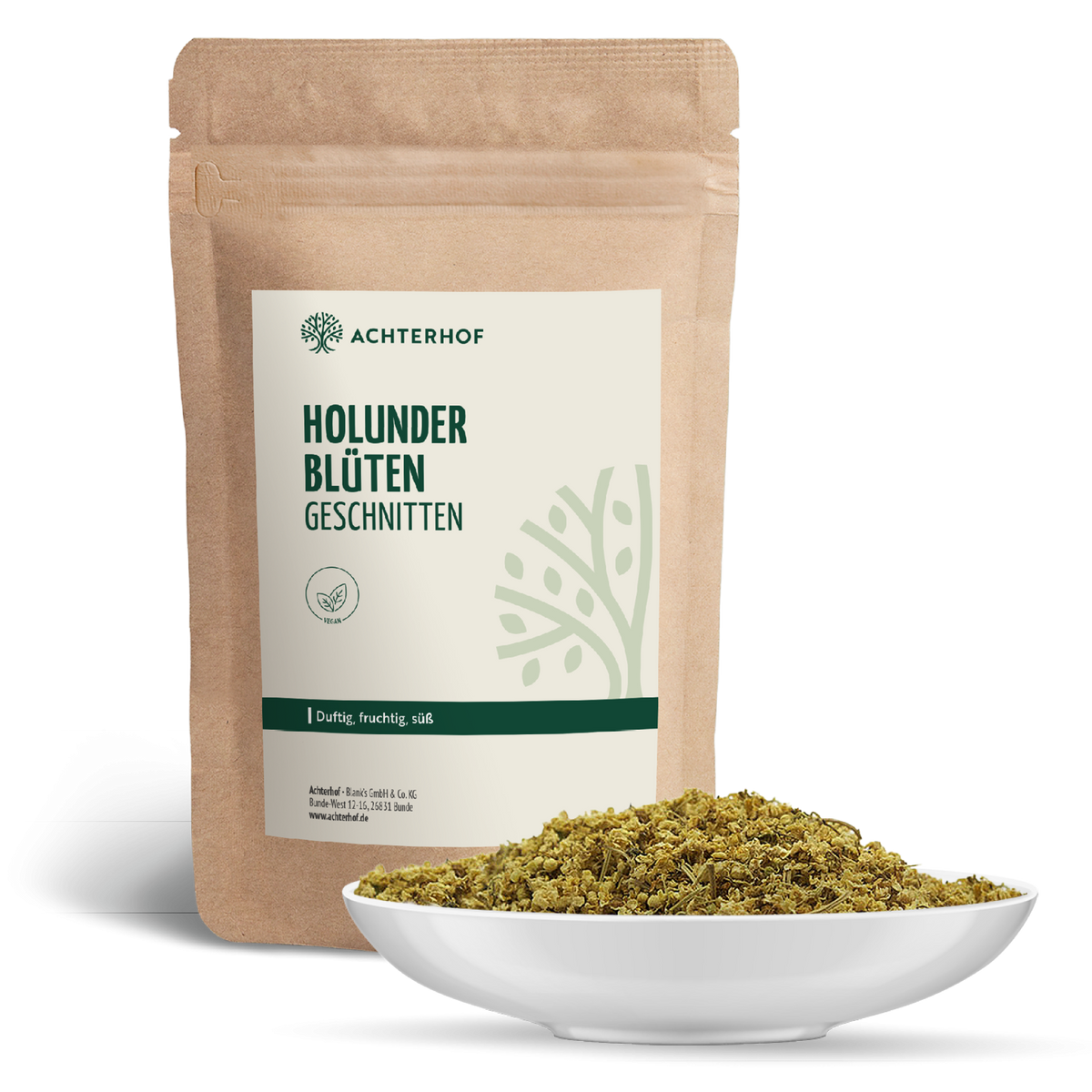 Holunderblüten geschnitten (100g)