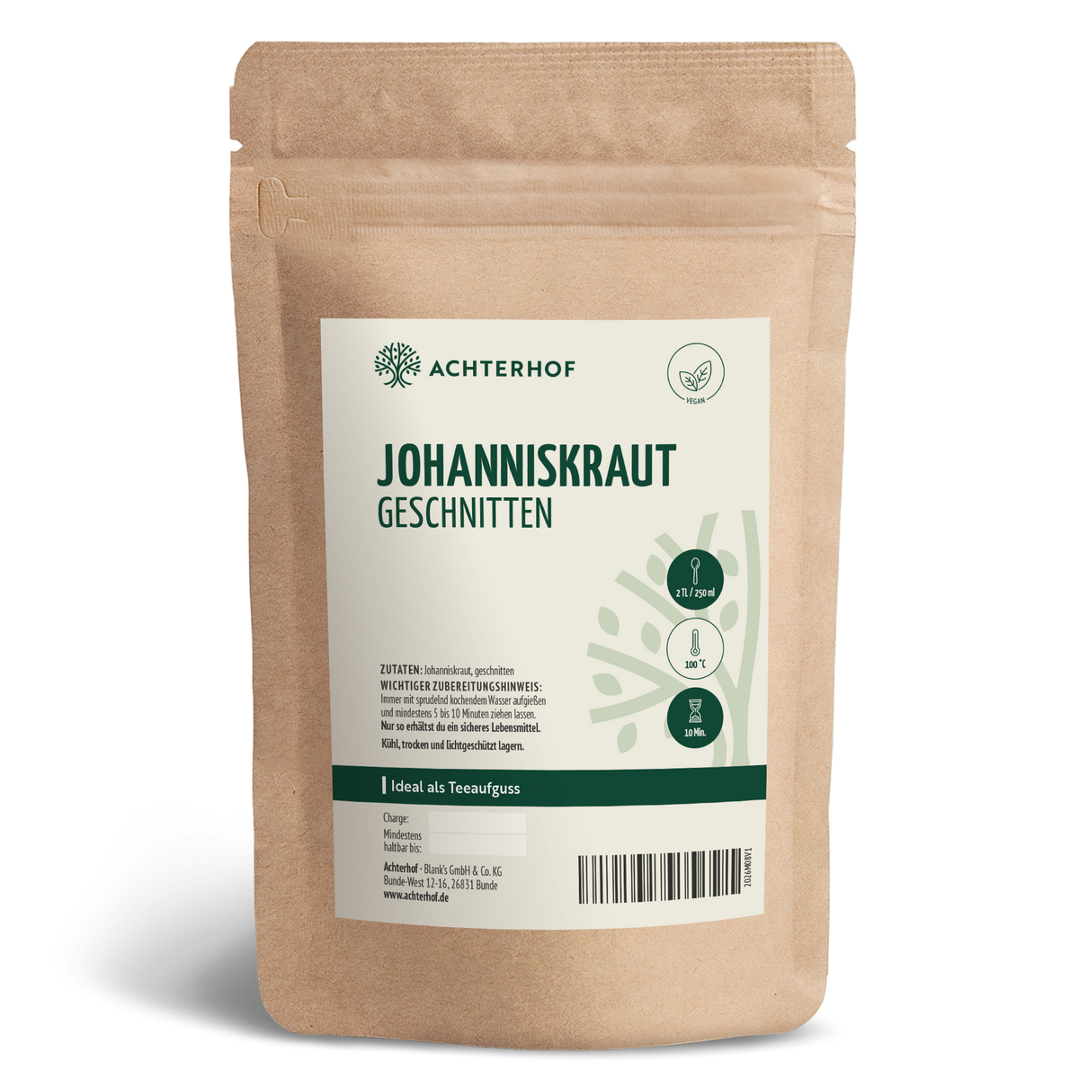 Johanniskraut geschnitten (100g)