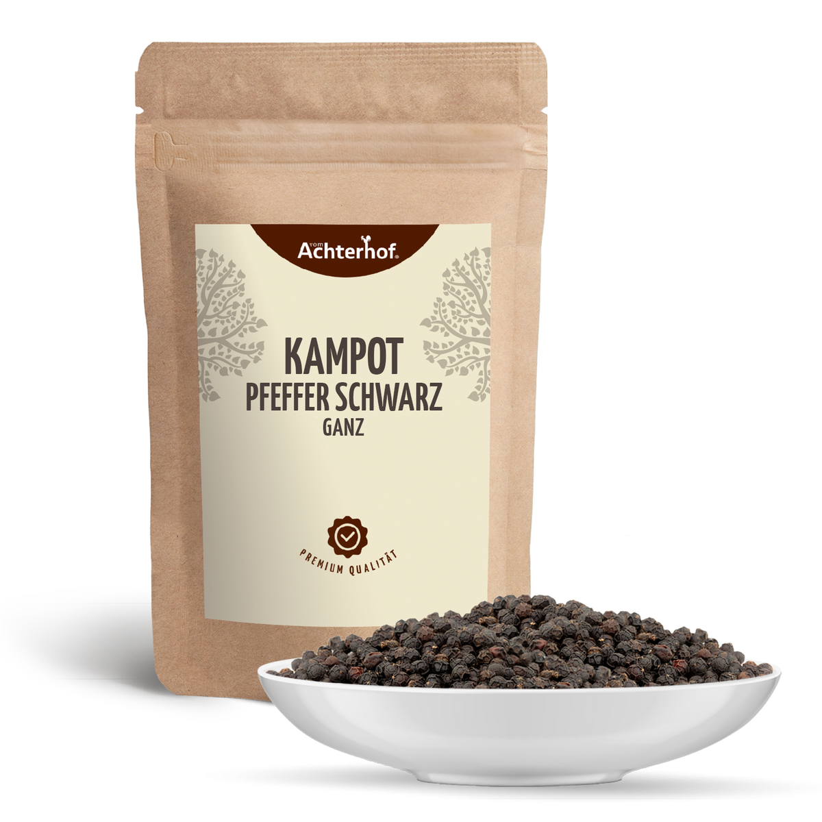 Kampot Pfeffer schwarz ganz (100g)