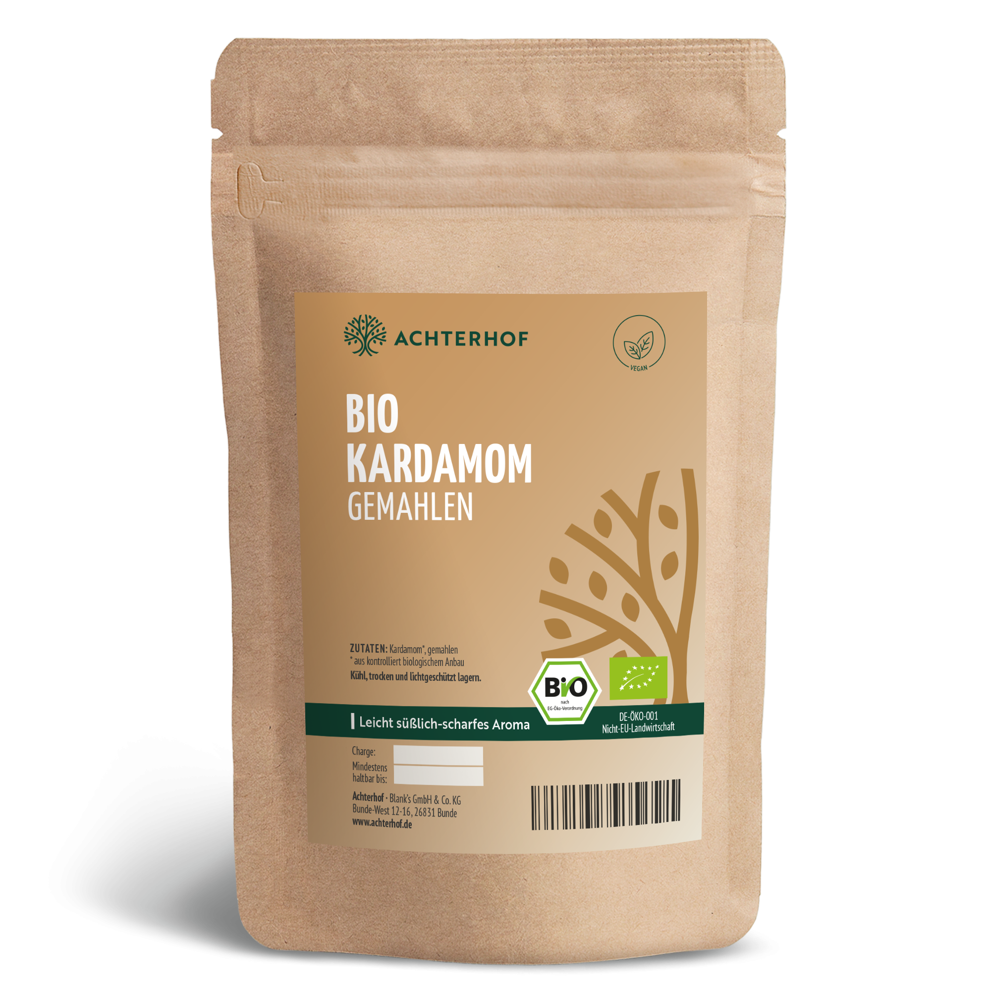 Bio Kardamom gemahlen (100g)