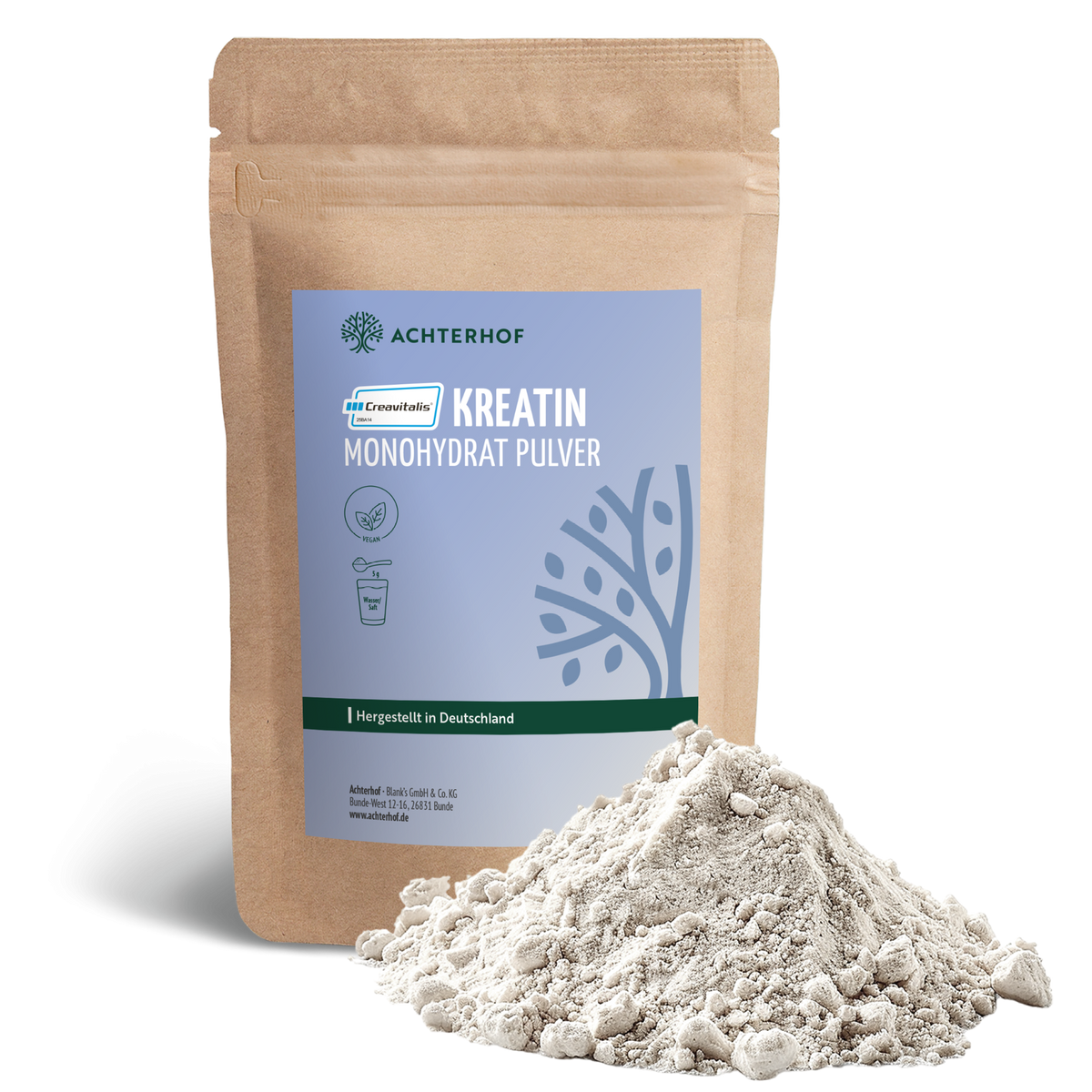 Creavitalis® Kreatin Monohydrat Pulver (500g)