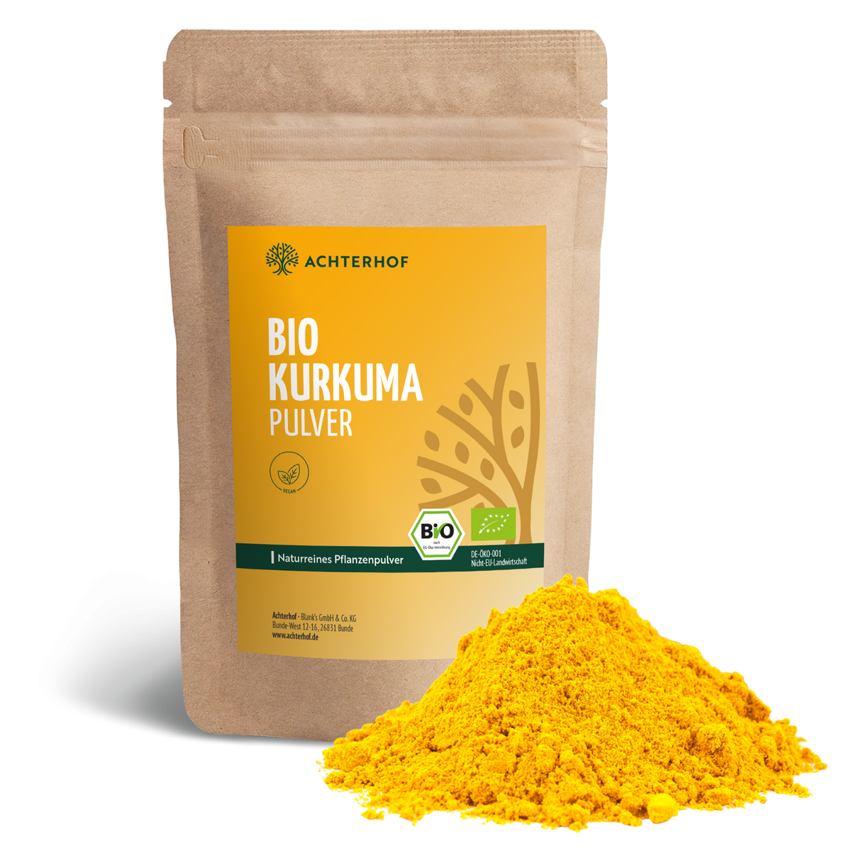 Bio Kurkuma Pulver (500g)