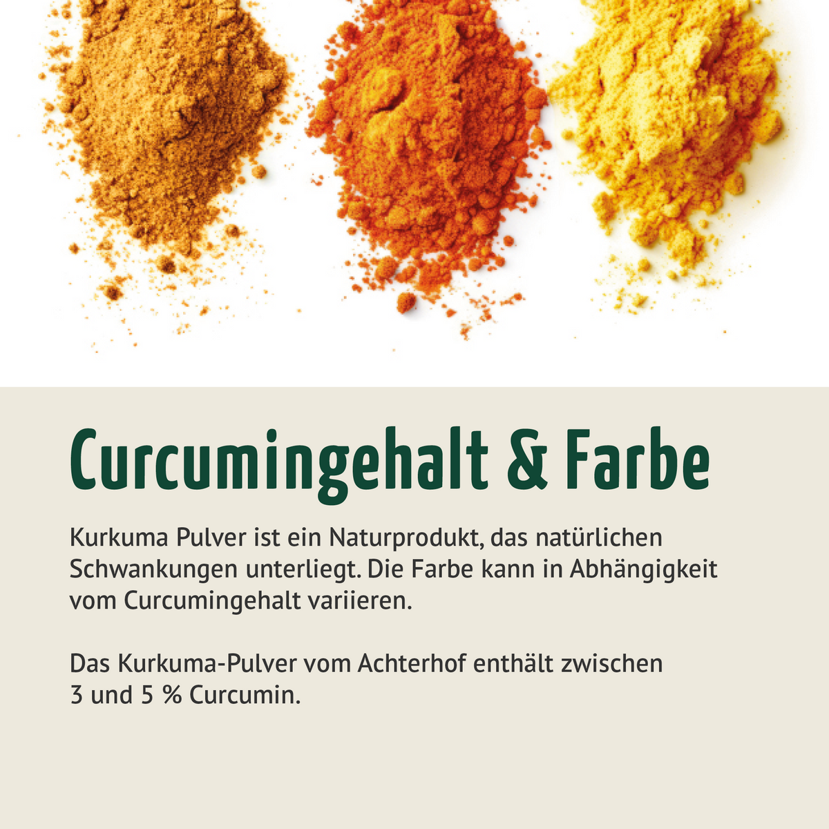 Bio Kurkuma Pulver (250g)