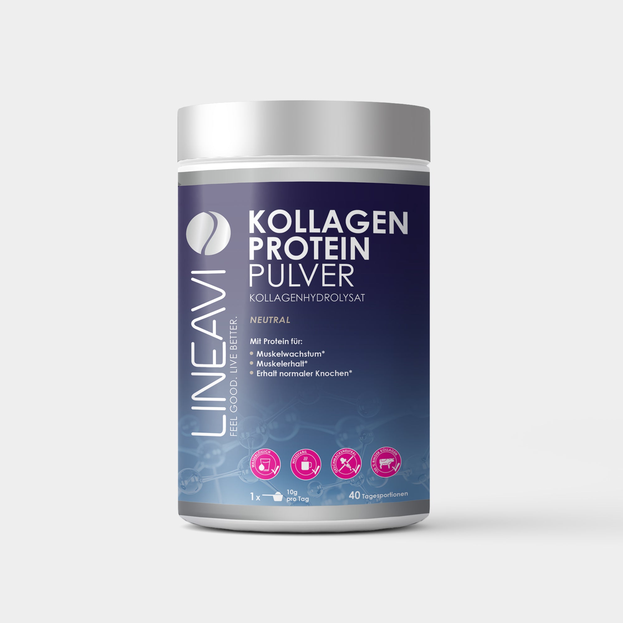 Kollagen Proteinpulver (400g) Neutral