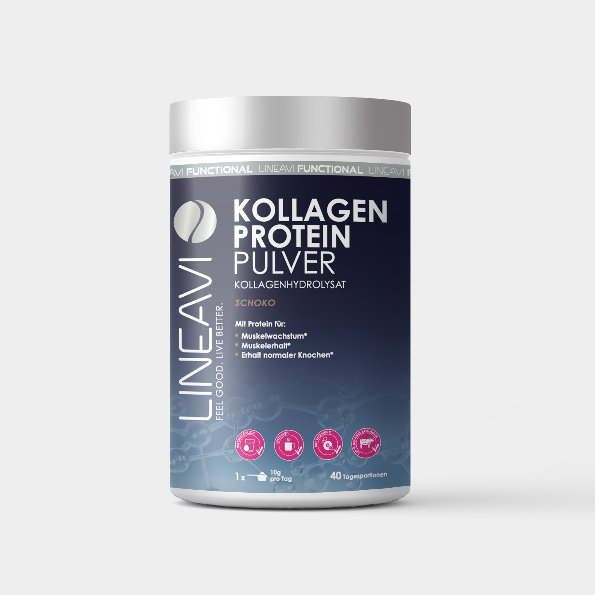 Kollagen Proteinpulver (400g) Schokolade