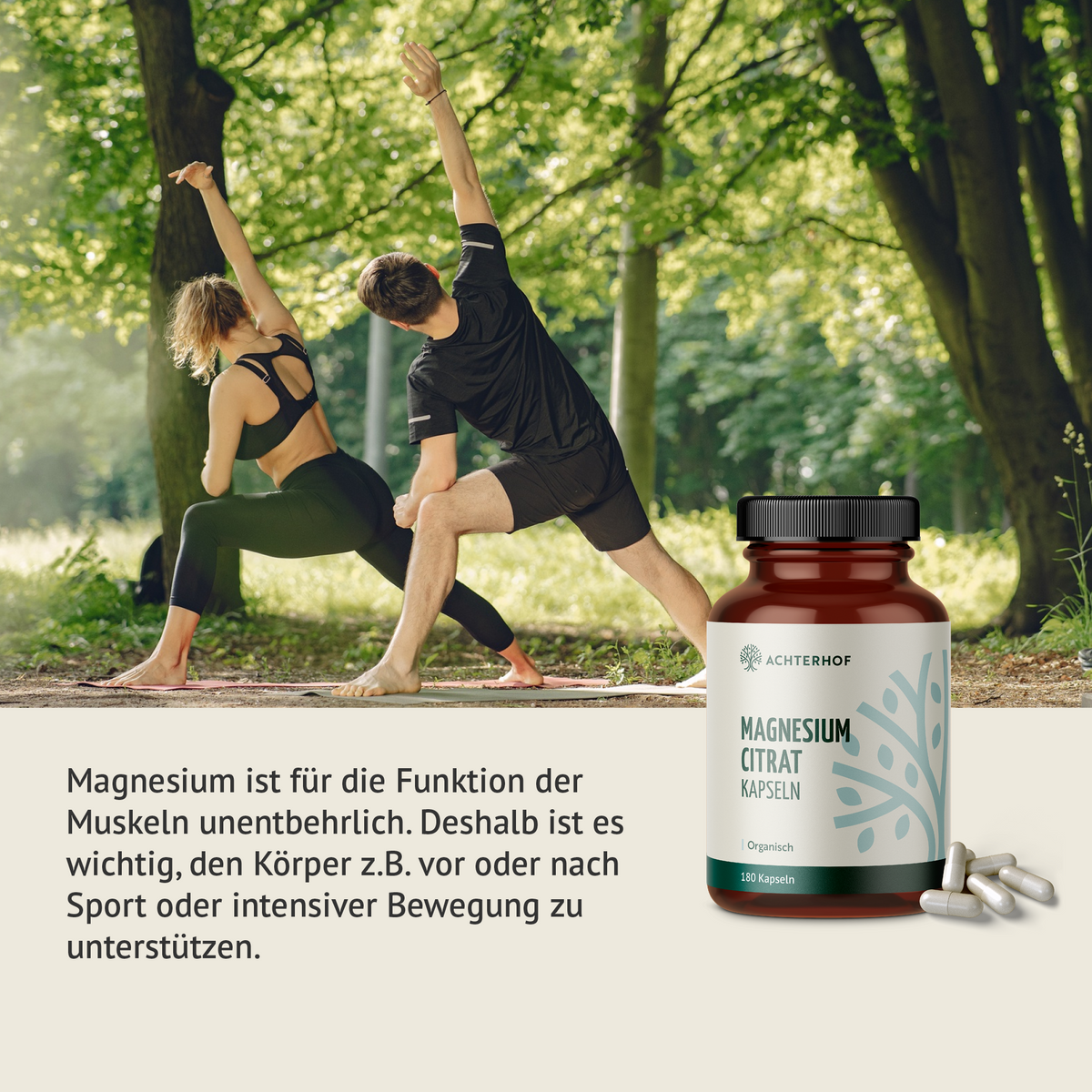 Magnesiumcitrat Kapseln (180 Kapseln)