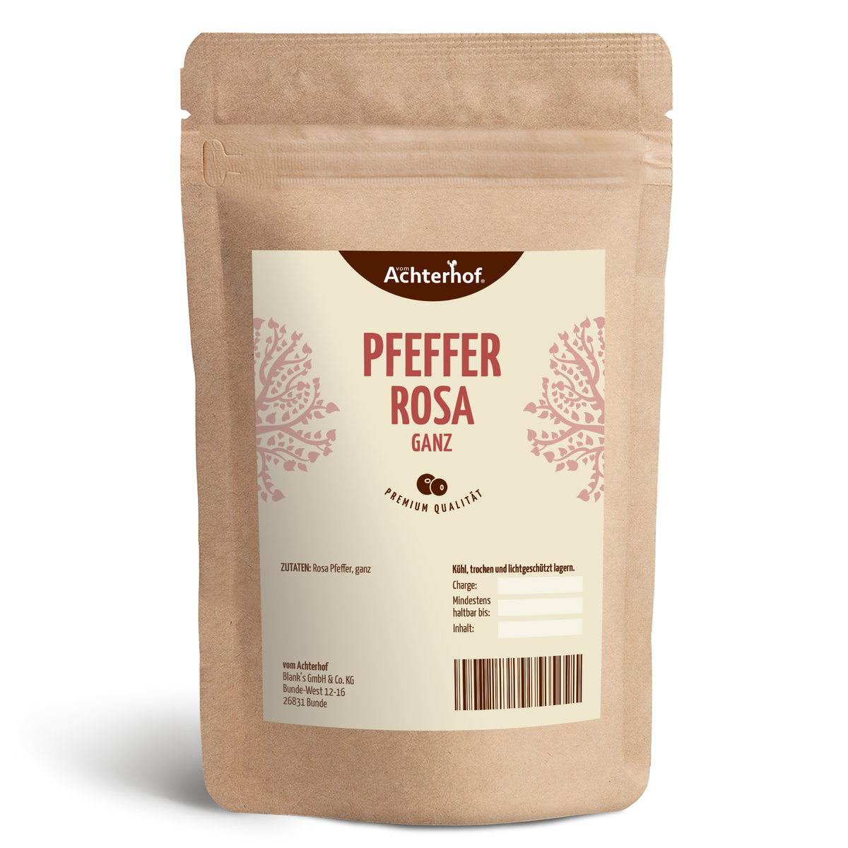 Pfeffer rosa ganz (100g)