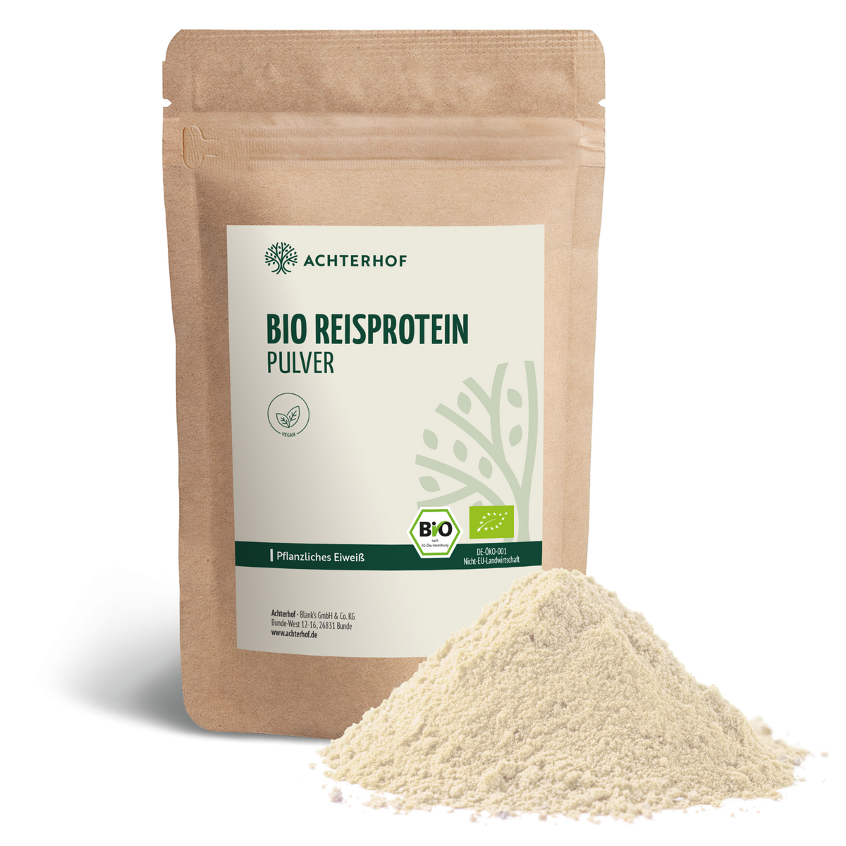 Bio Reisprotein Pulver (1000g)