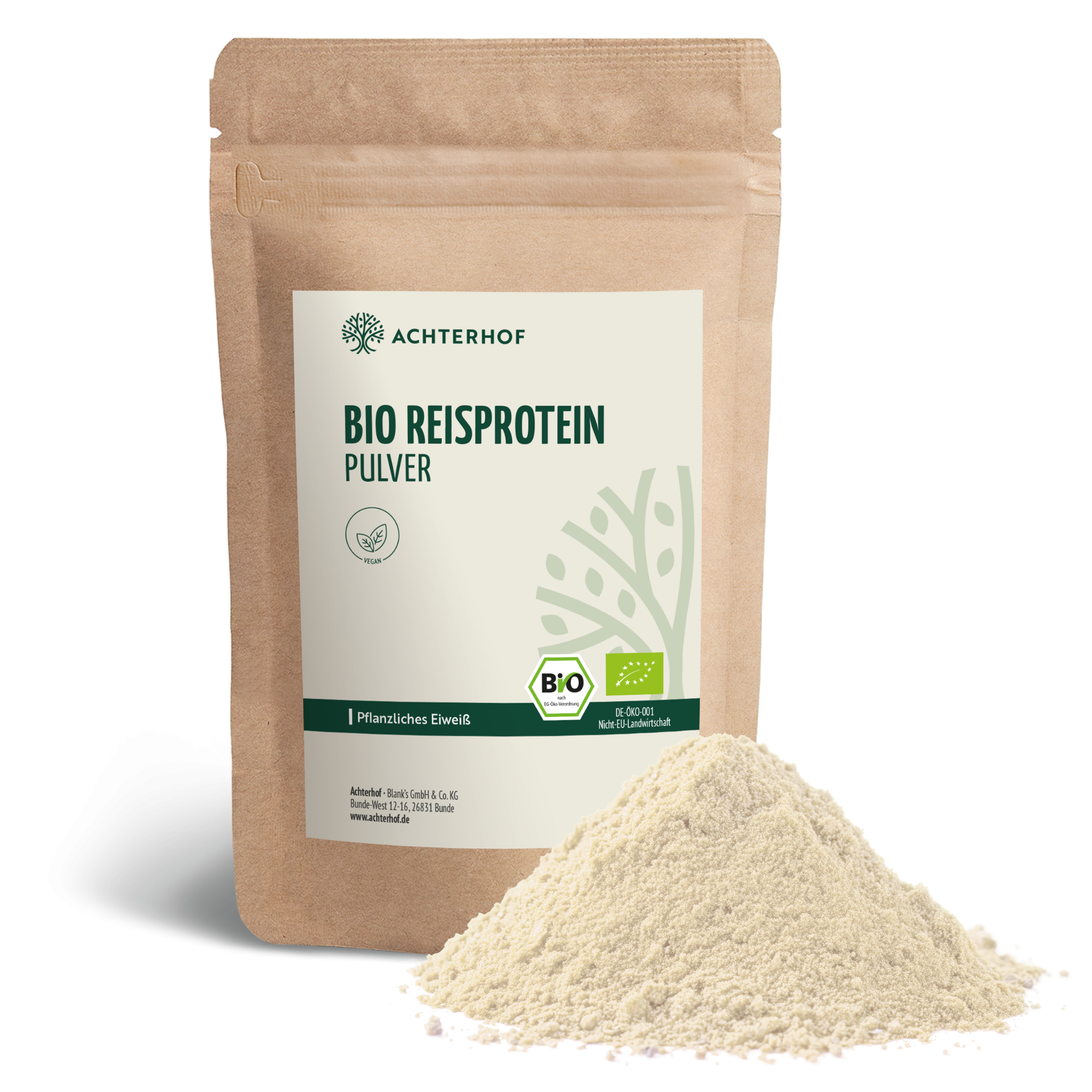 Bio Reisprotein Pulver (500g)