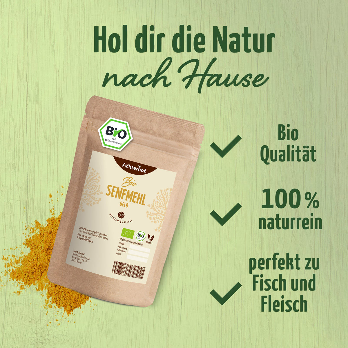 Senfmehl gelb Bio (250g)