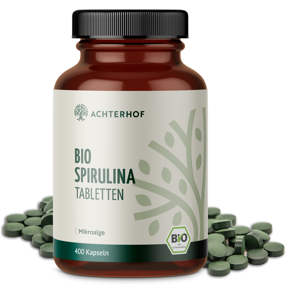 Spirulina Algen Tabletten Bio (400 Tabletten)