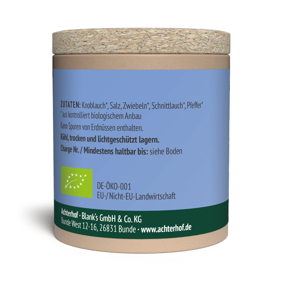Tzatziki Dip Gewürzzubereitung Bio (63g)
