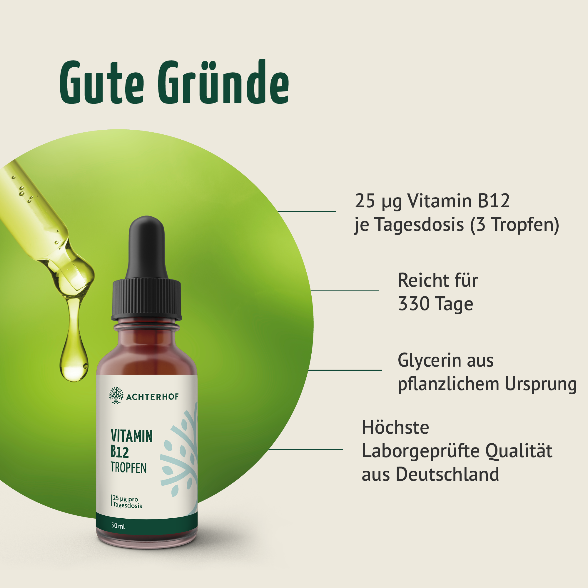 Vitamin B12 Tropfen (50ml)