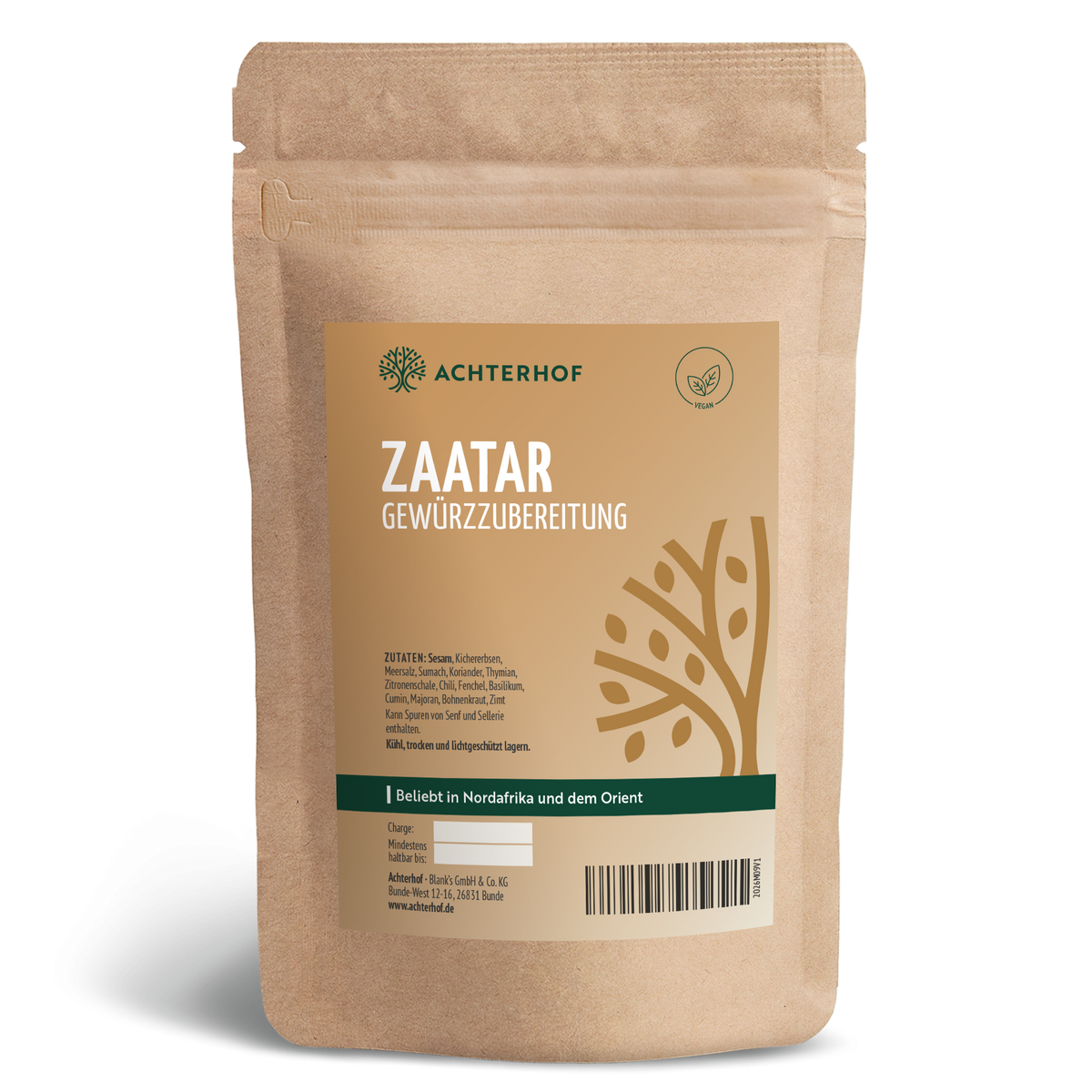 Zaatar Gewürzzubereitung (100g)
