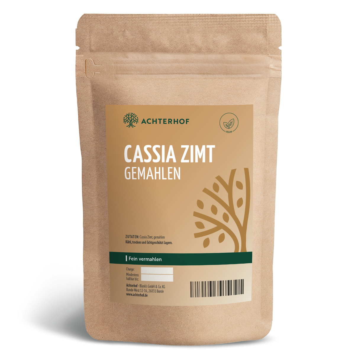 Cassia Zimt gemahlen (1000g)