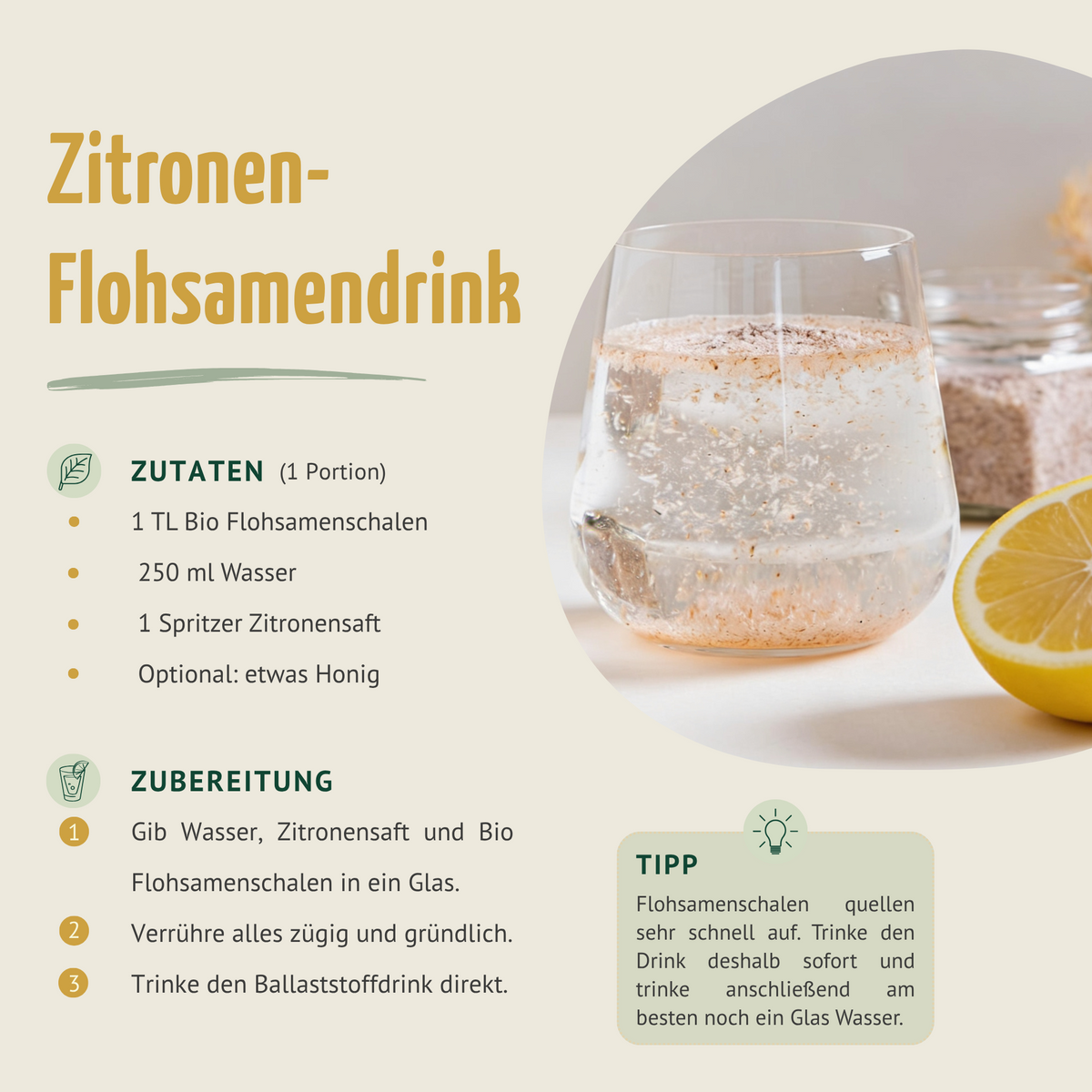 Flohsamenschalen Bio (200g)