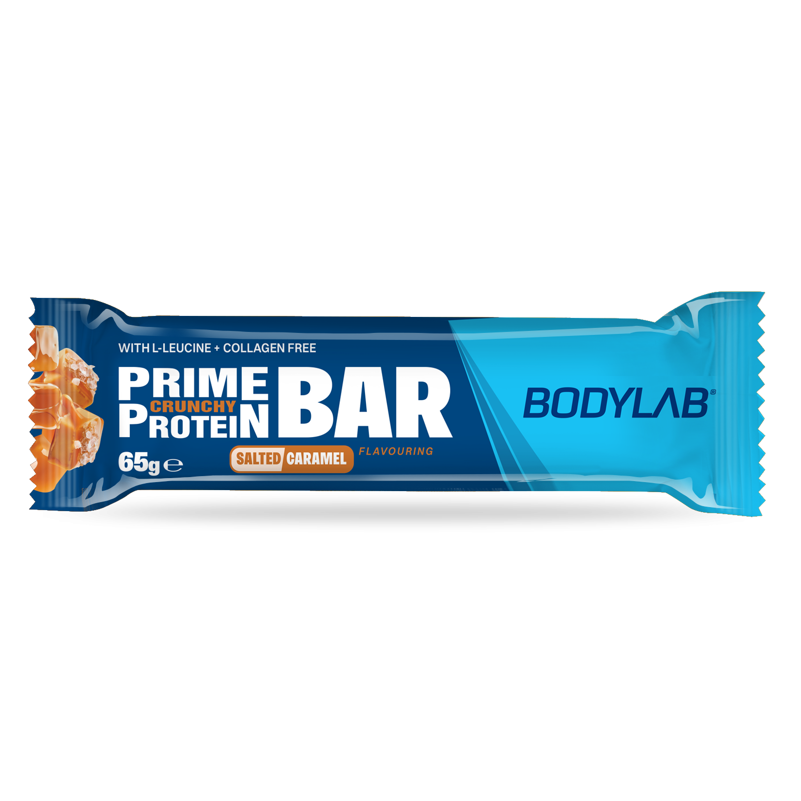 Prime Crunchy Protein Bar - 2 g Leucin (12x65g) Salted Caramel