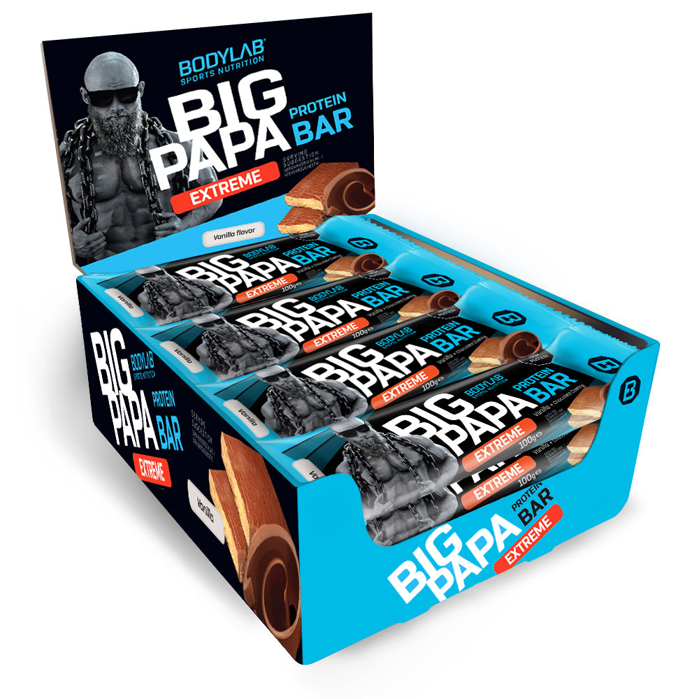 BIG PAPA 50% Protein Bar Extreme (12x100g) Vanille