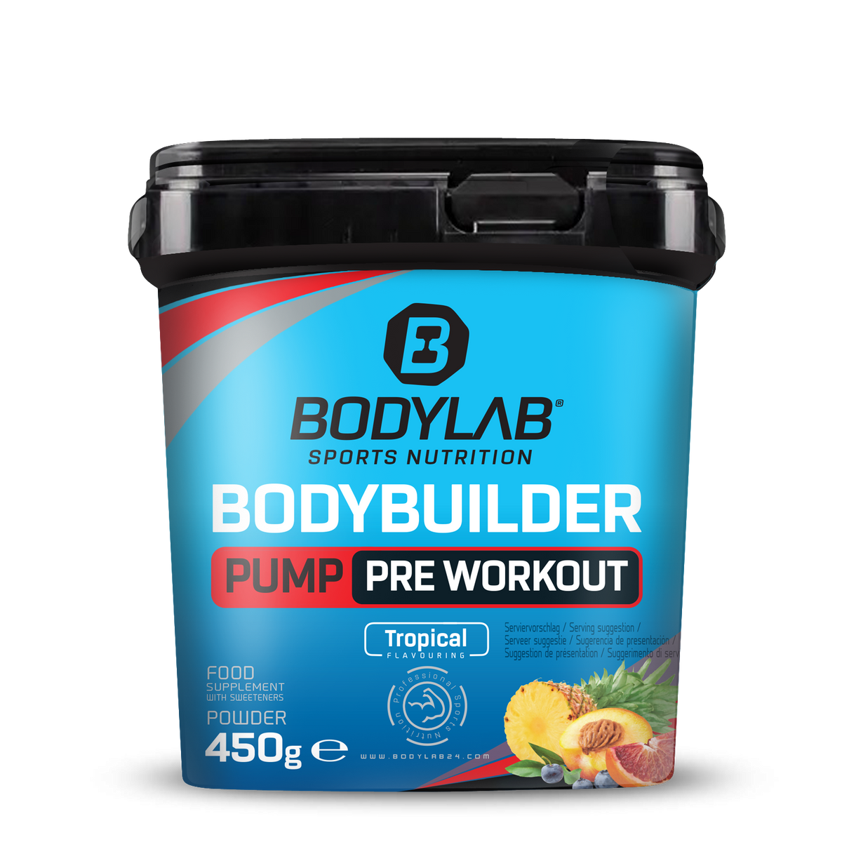 Bodybuilder Pump Pre Workout (450g) Tropical
