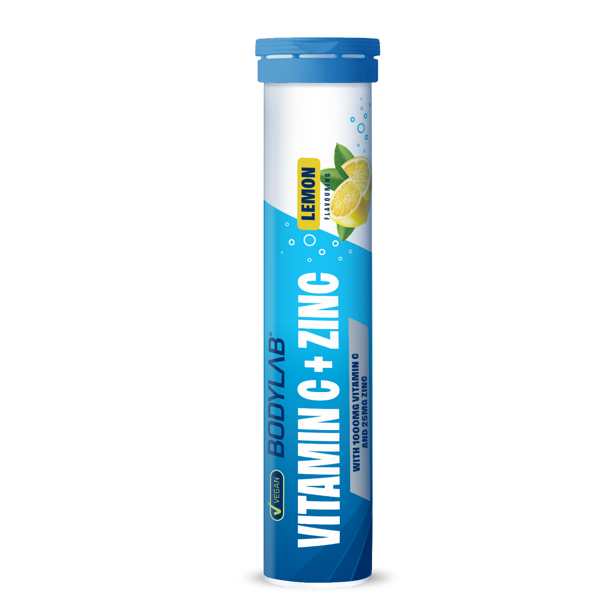 Vitamin C + Zinc - 20 Brausetabletten - Lemon Flavouring