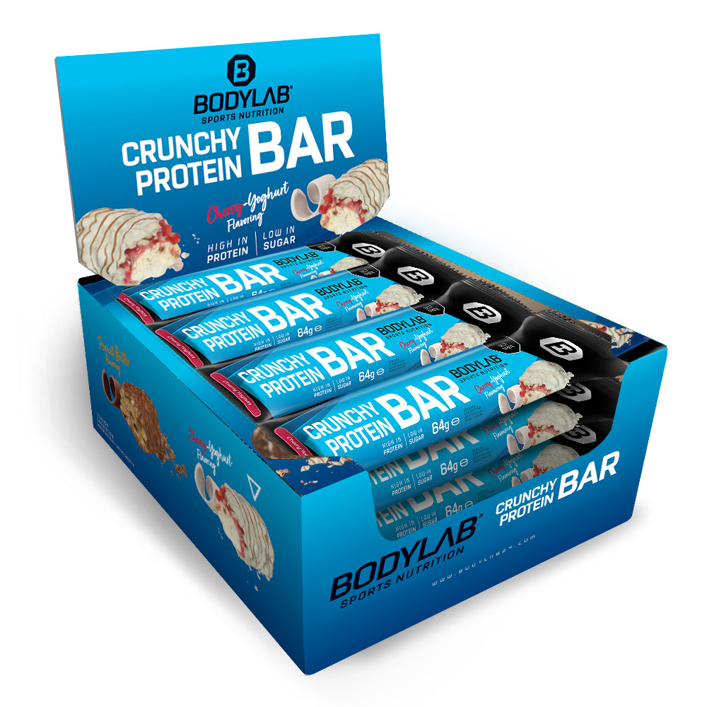 Crunchy Protein Bar (12x64g) Cherry-Yoghurt