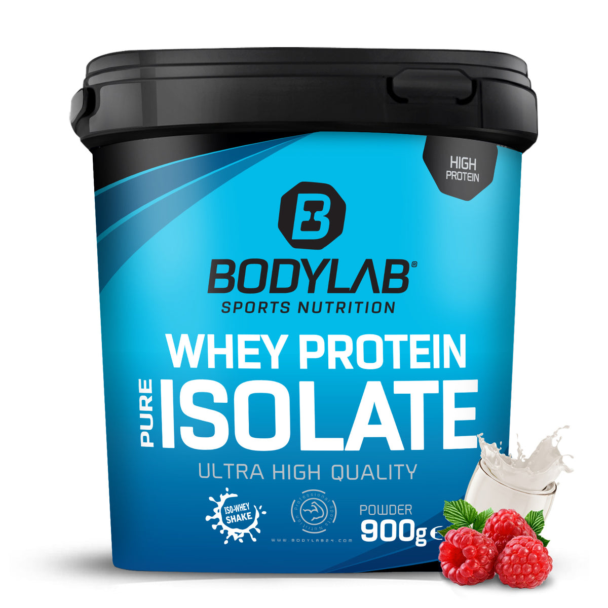 Whey Protein Isolat (900g) Himbeer-Joghurt