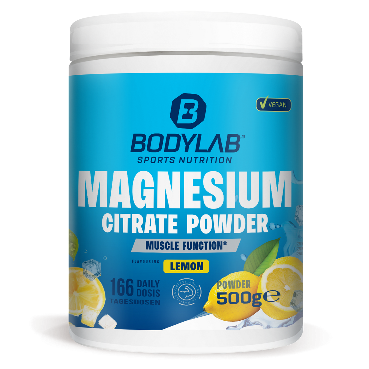 Magnesium Citrate Powder (500g) Lemon Flavouring