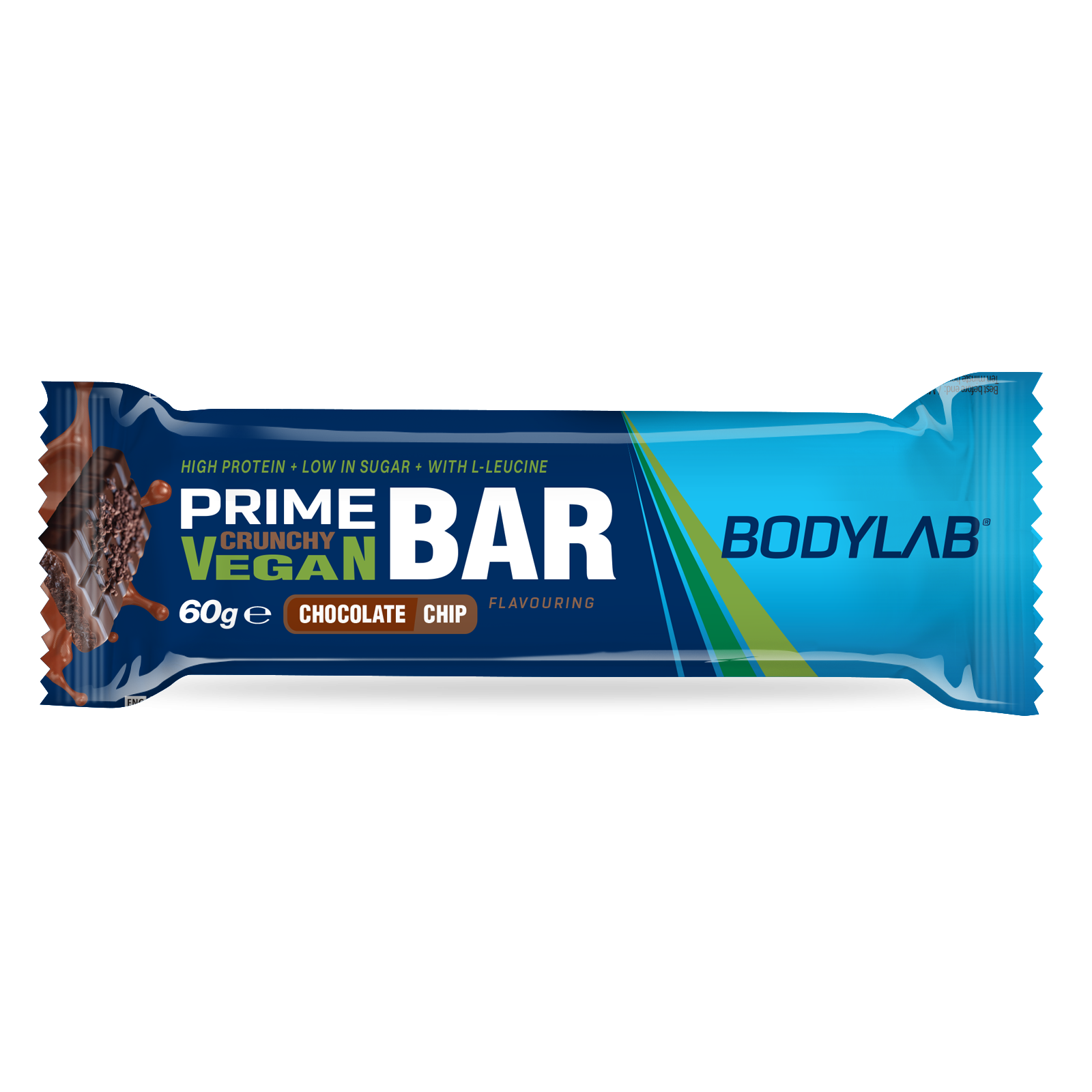 Prime Crunchy Vegan Bar (12x60g) Chocolate Chip