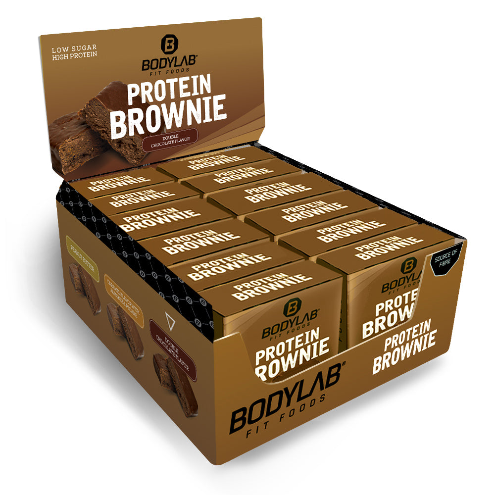 Protein Brownie (12x50g) Doppel-Schoko