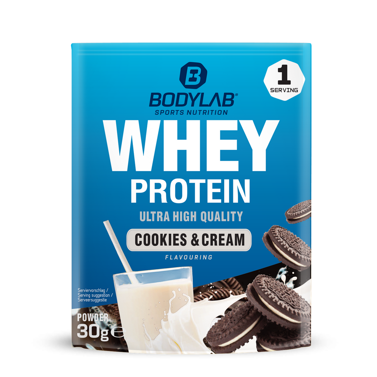 Whey Protein Bestseller Probierbox Kalender (30 x 30g)