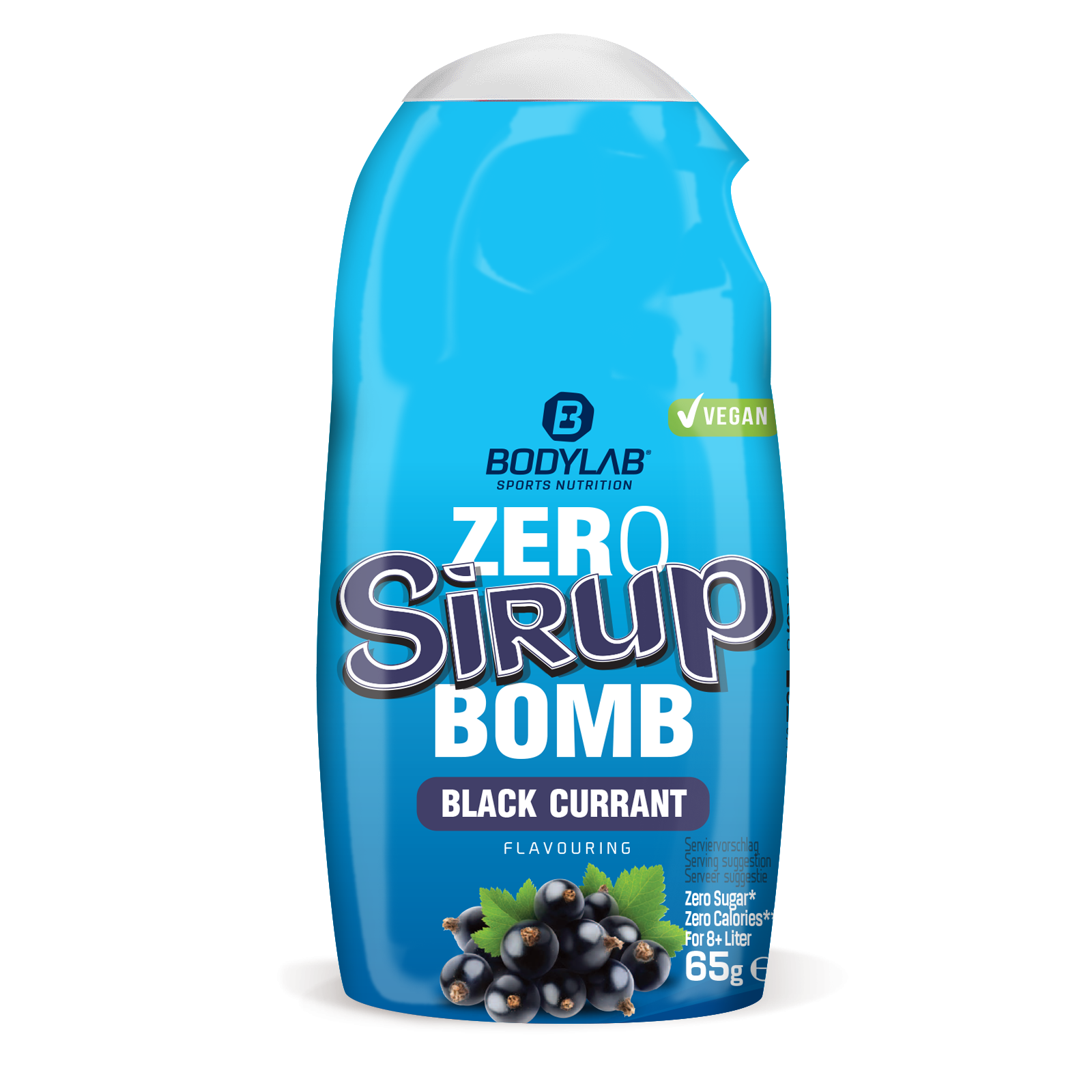 ZERO Sirup BOMB (65ml) Schwarze Johannisbeere