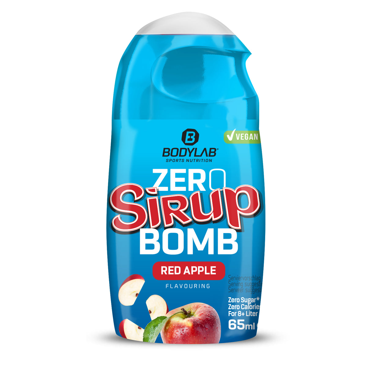ZERO Sirup BOMB (65ml) Roter Apfel