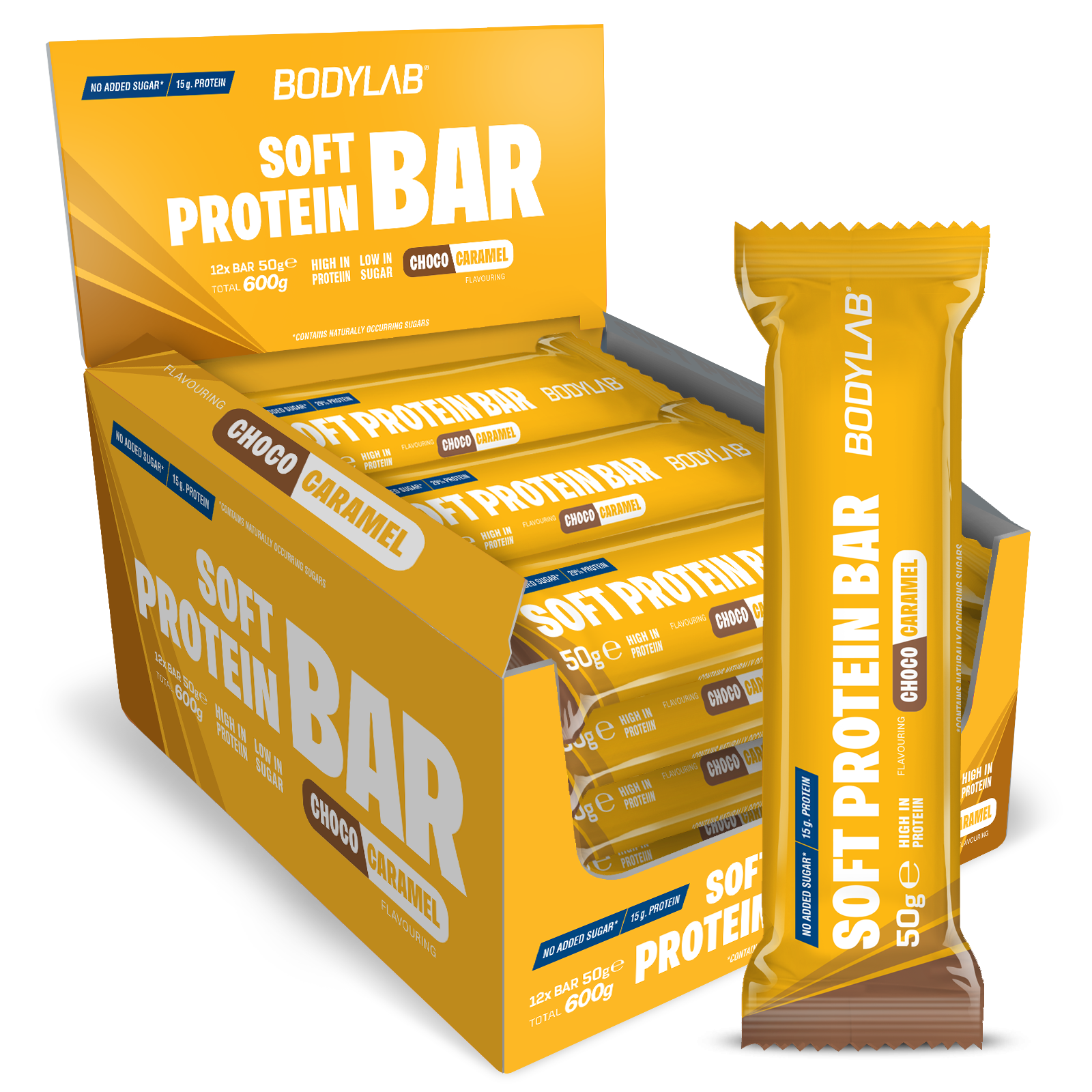 Soft Protein Bar (12x50g) Chocolate Caramel