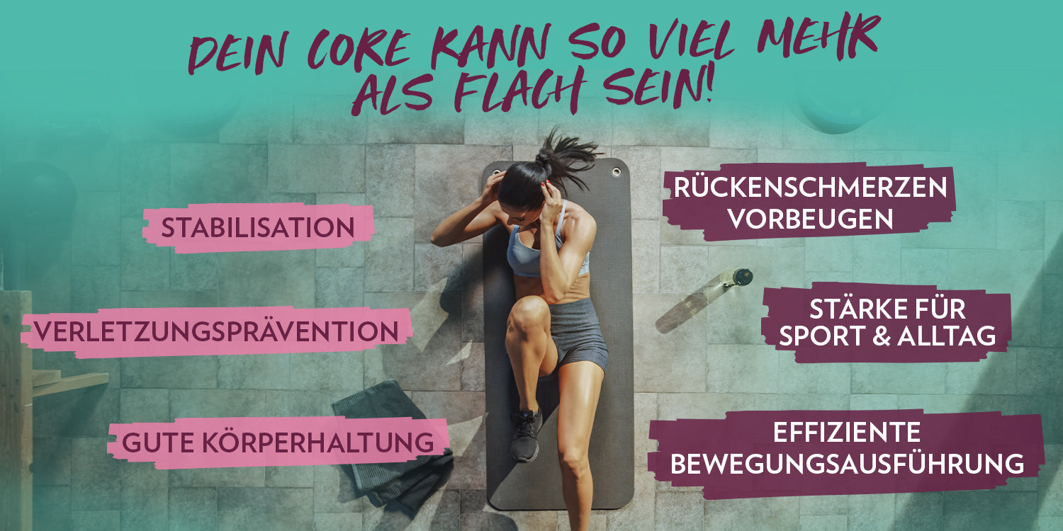 Starke Bauchmuskeln