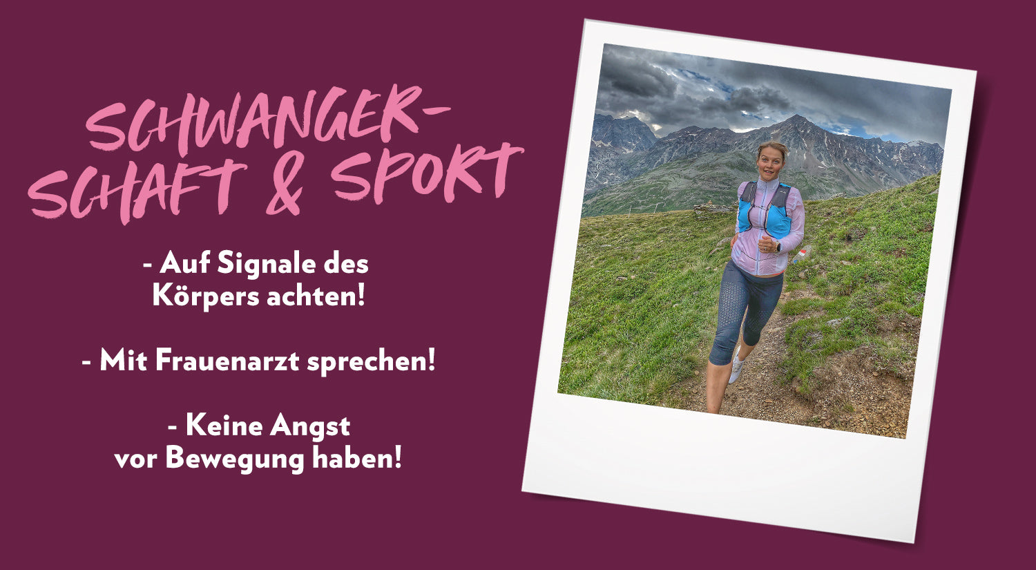 Schwangerschaft &amp; Sport
