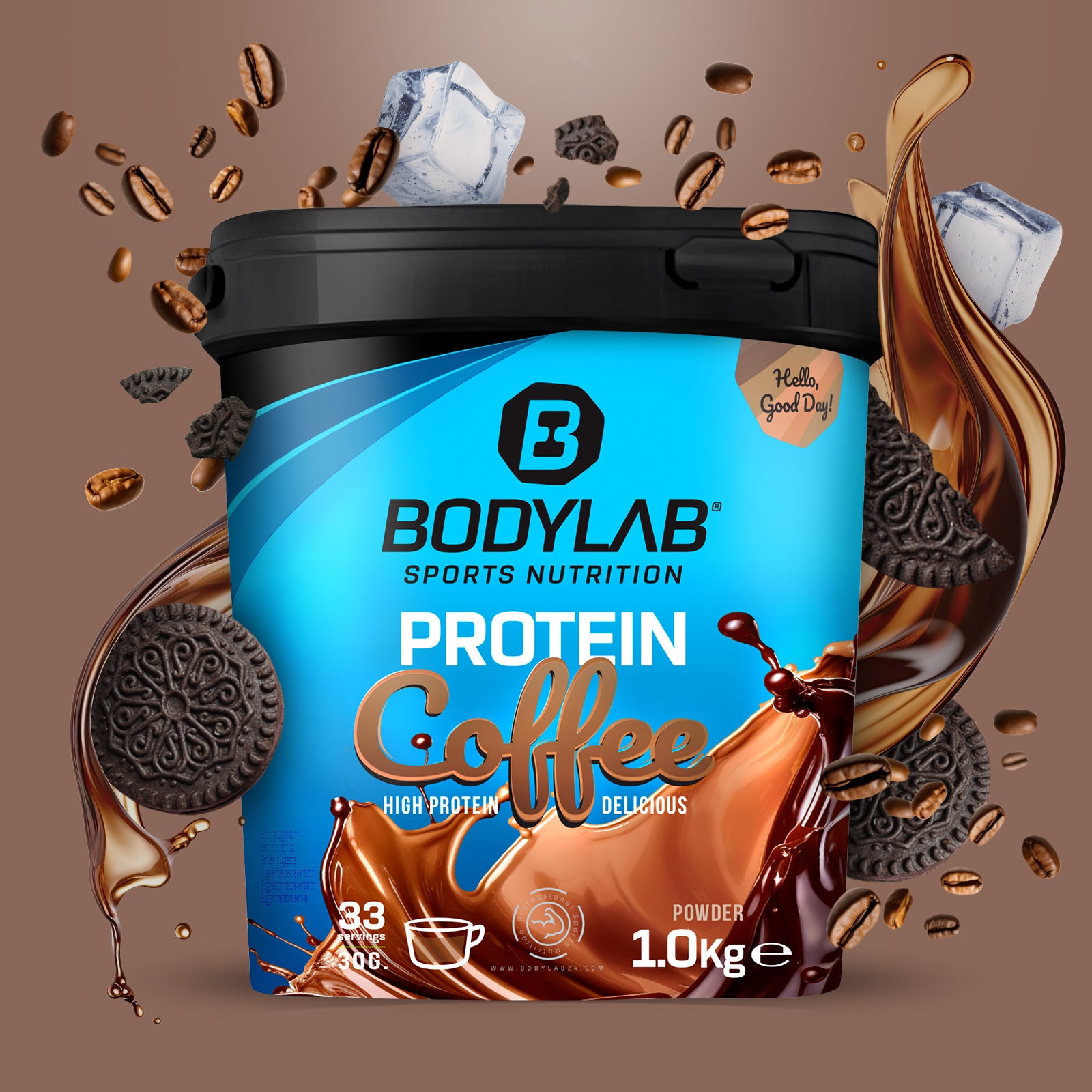 Protein Coffee (1000g) Chunky Dark Cookie Crumble