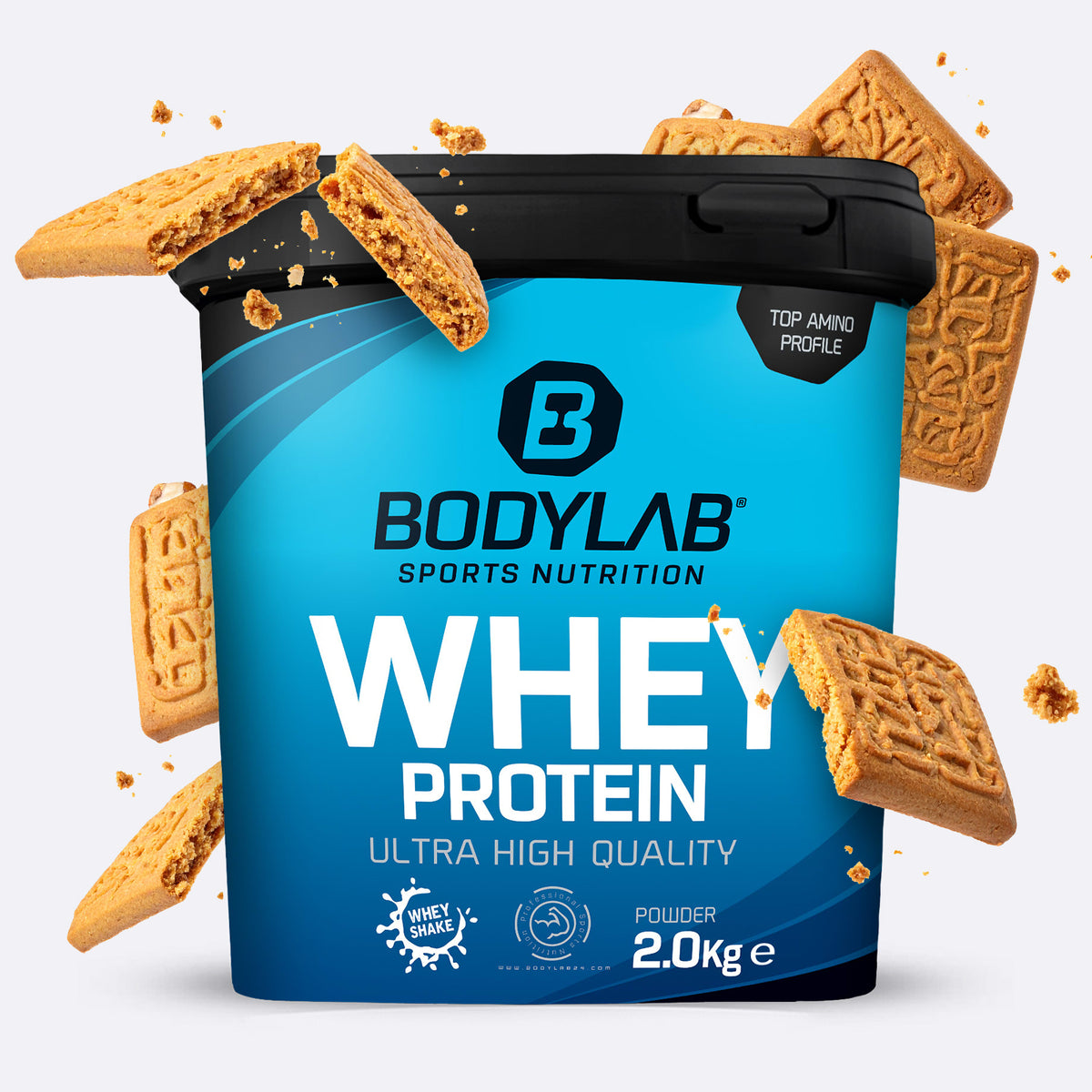 Whey Protein (2000g) Chunky Caramelcookie / Lotus Biscuit / Speculoos