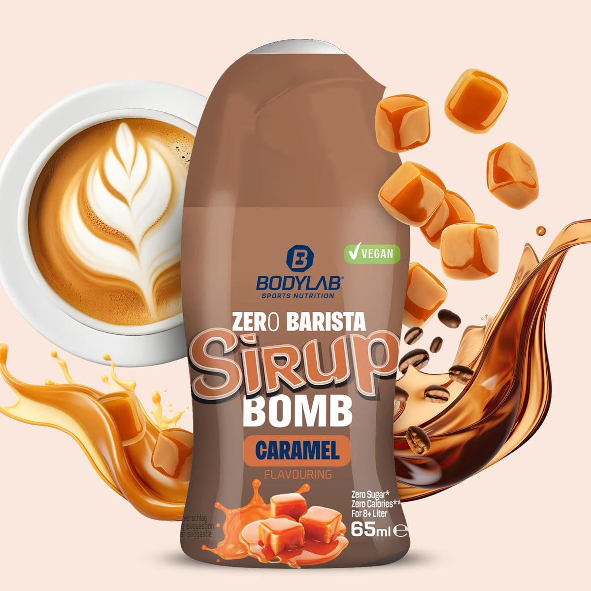 Zero Barista Sirup Bomb (65ml) Barista Caramel