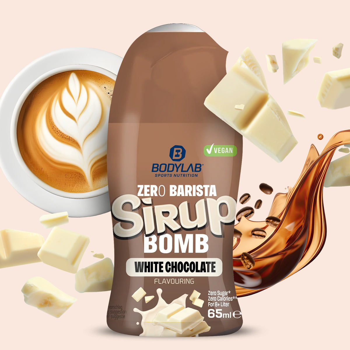 Zero Barista Sirup Bomb (65ml) Barista White Chocolate