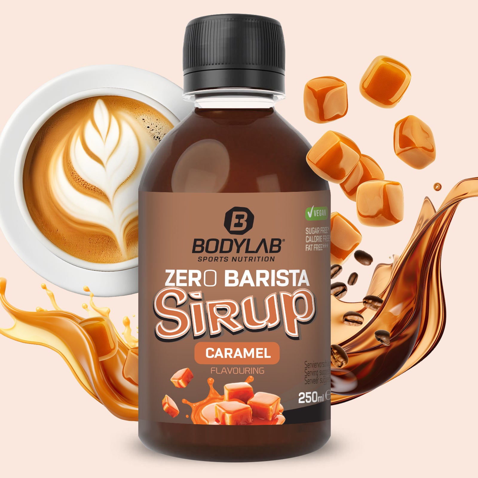 2 x Zero Barista Sirup (250ml)