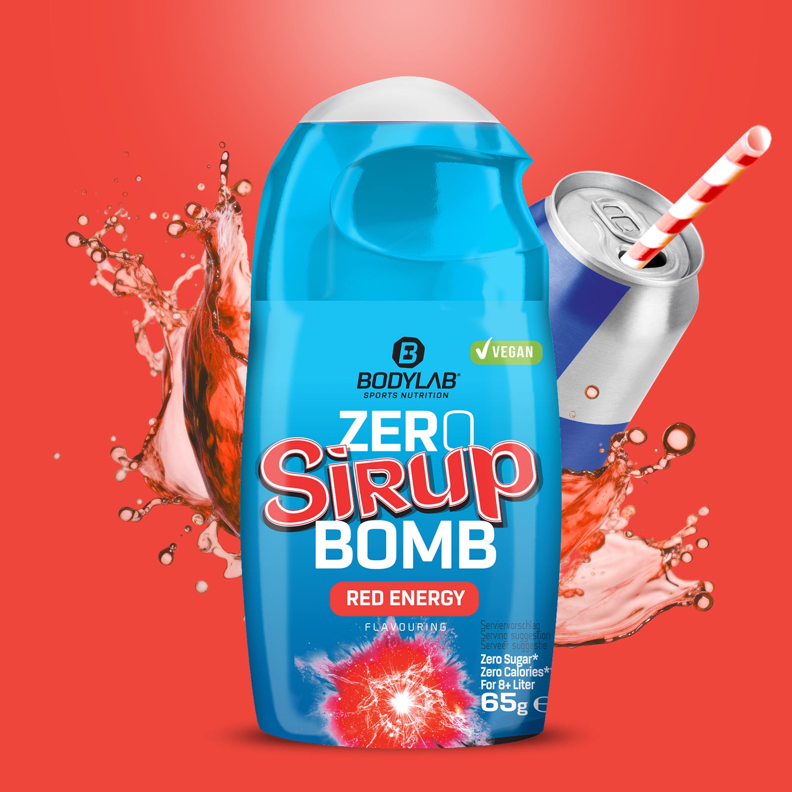ZERO Sirup BOMB 1.0 - 4.0 Box  (5x65ml) Mixed Box 3