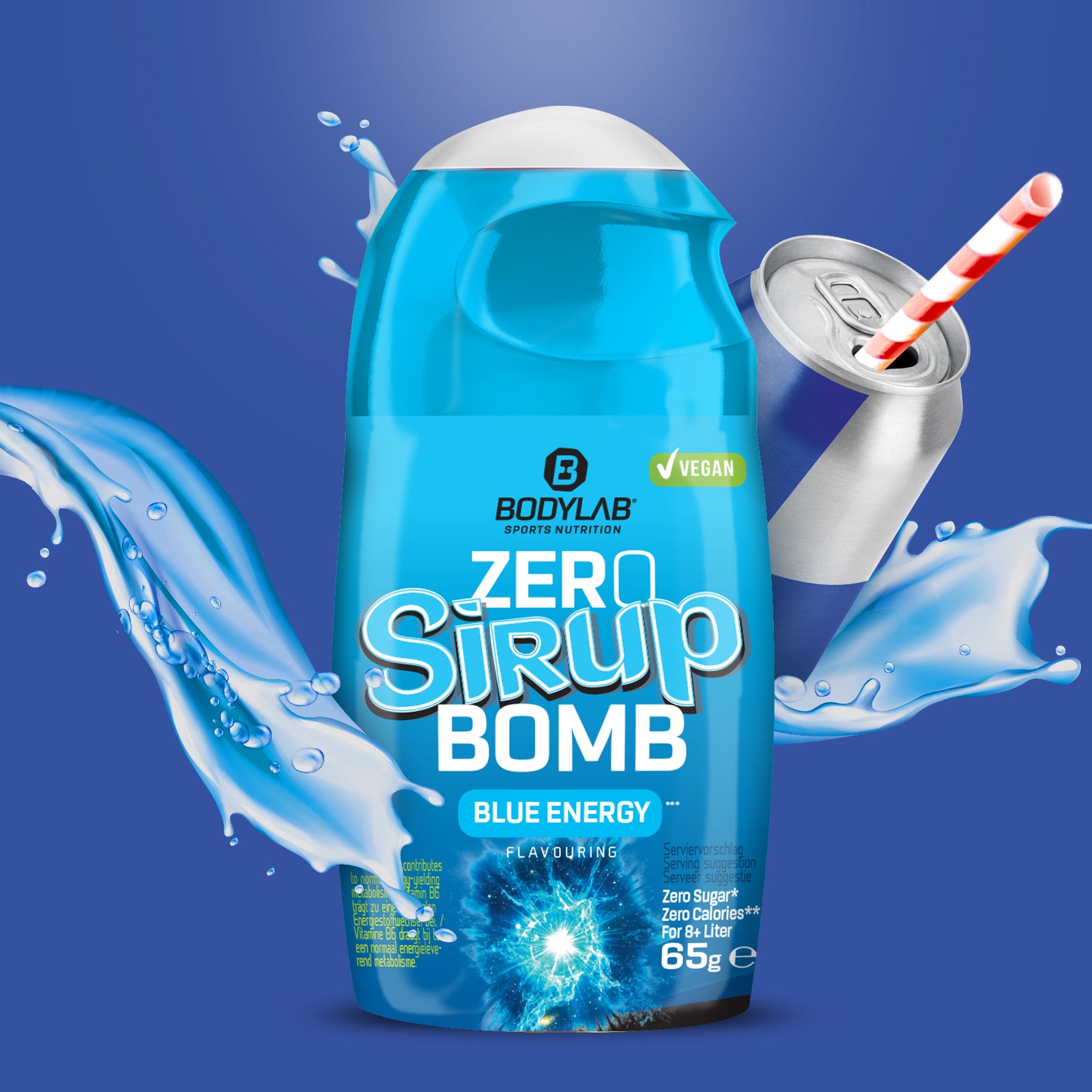 ZERO Sirup BOMB 1.0 - 4.0 Box  (5x65ml) Mixed Box 2